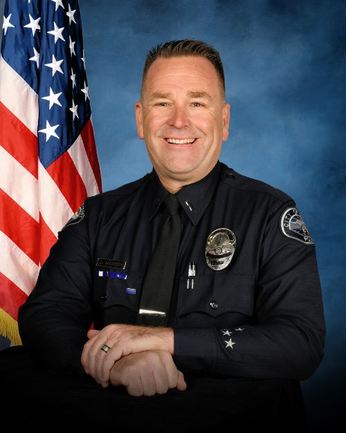 Hemet Police Lieutenant Derek Maddox